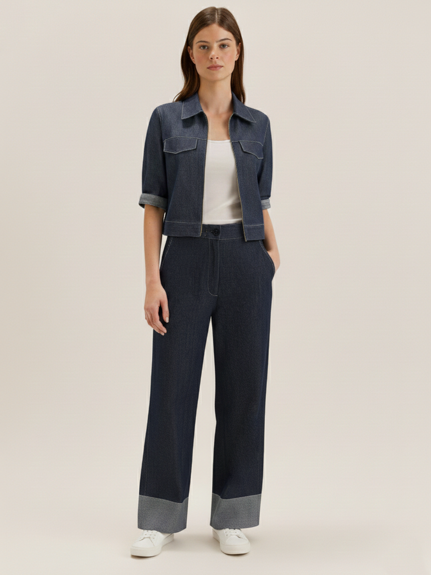 The Denim Co-Ord - Indigo