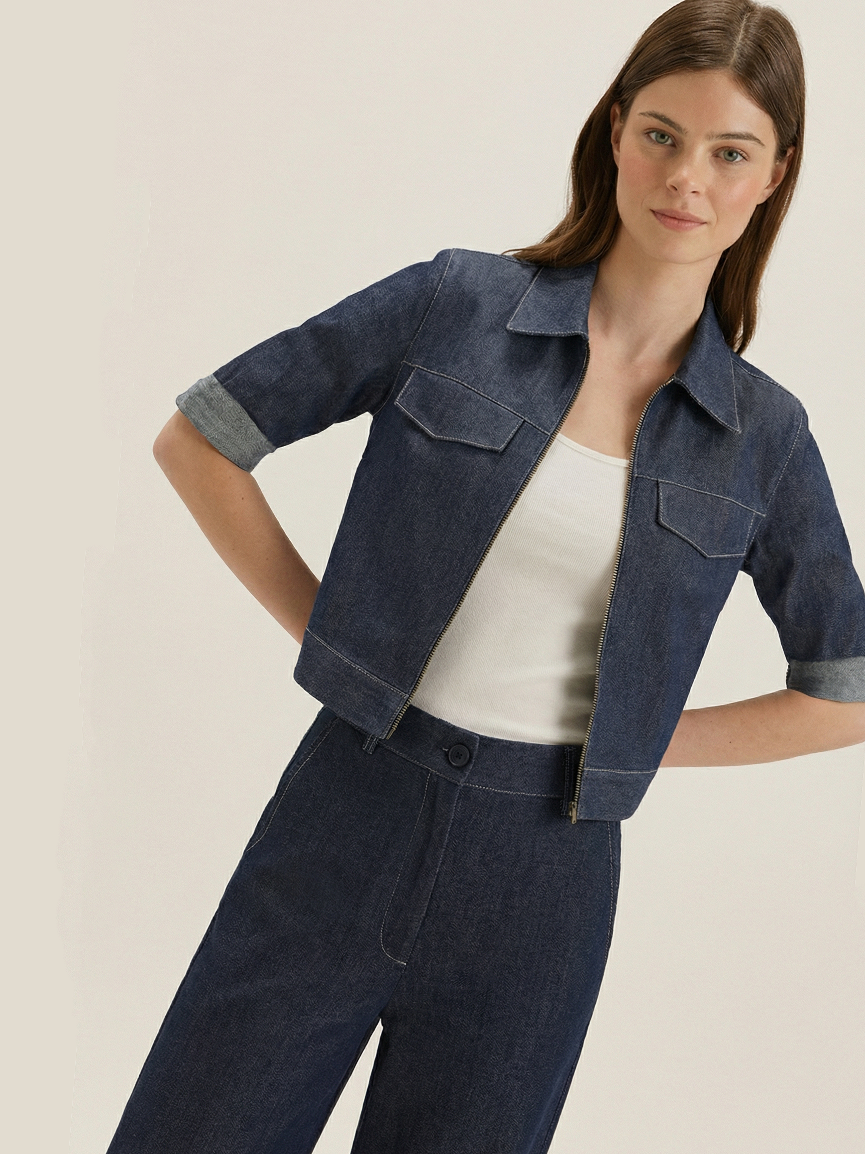 The Denim Co-Ord - Indigo