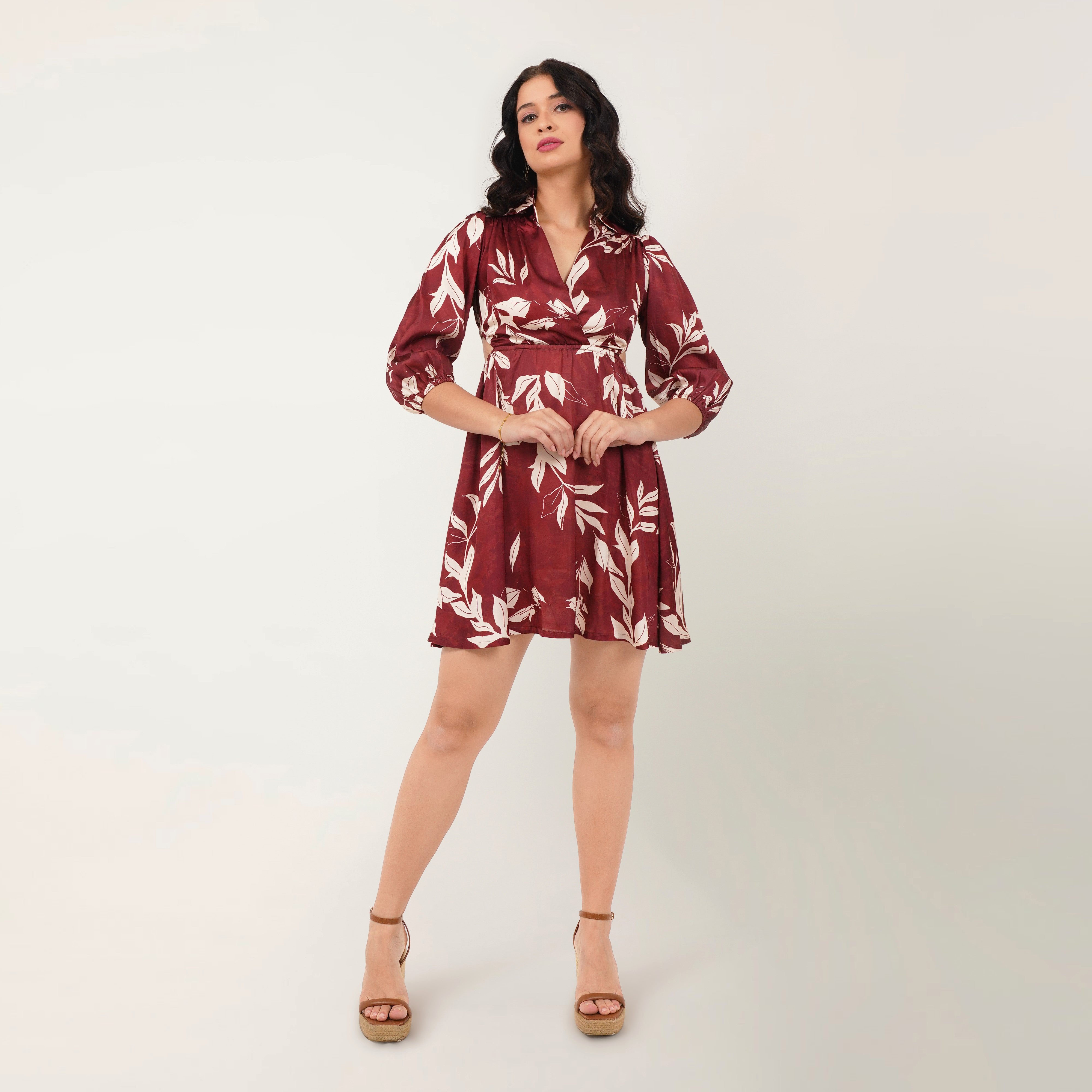 The A-line Satin Dress