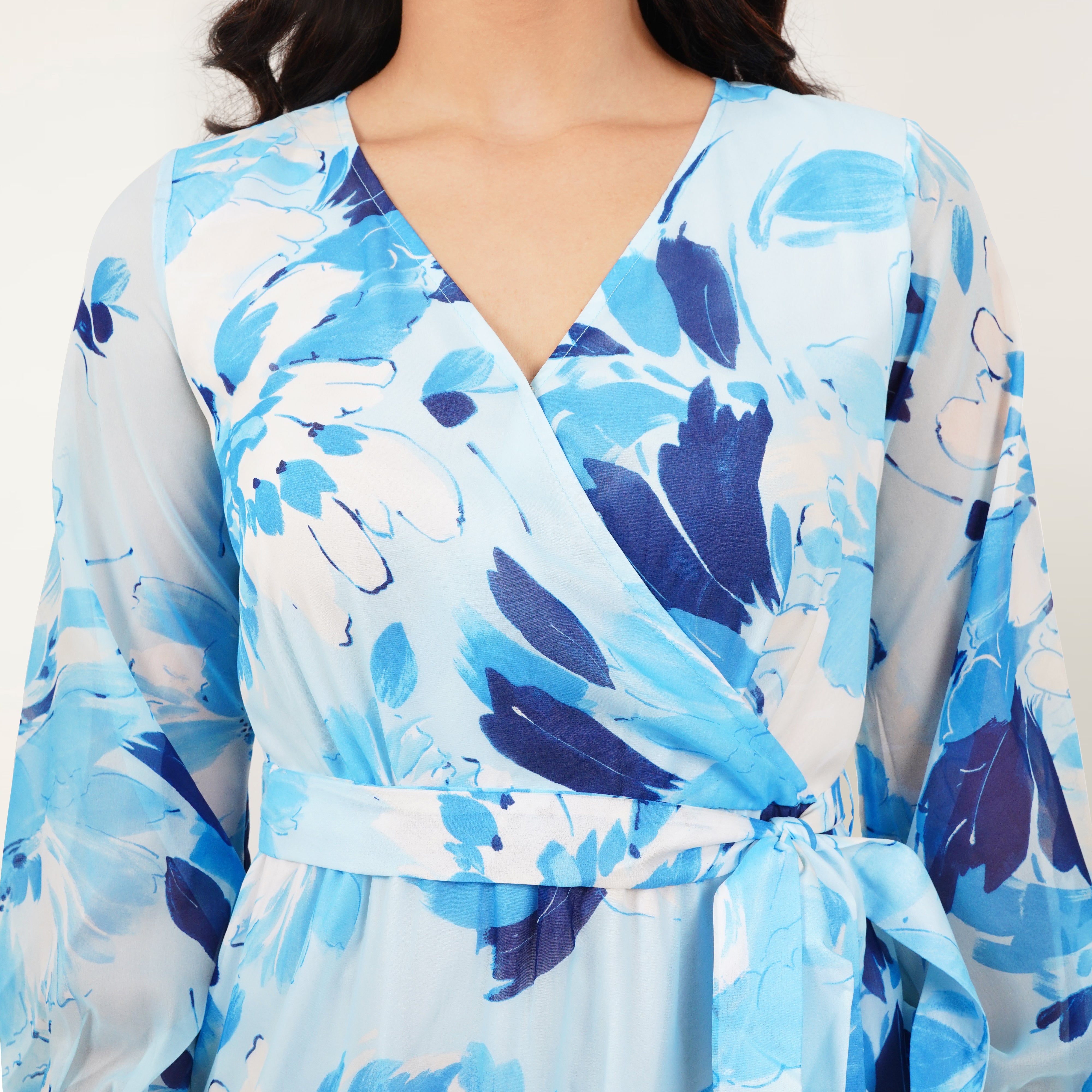 Floral Printed Maxi Dress