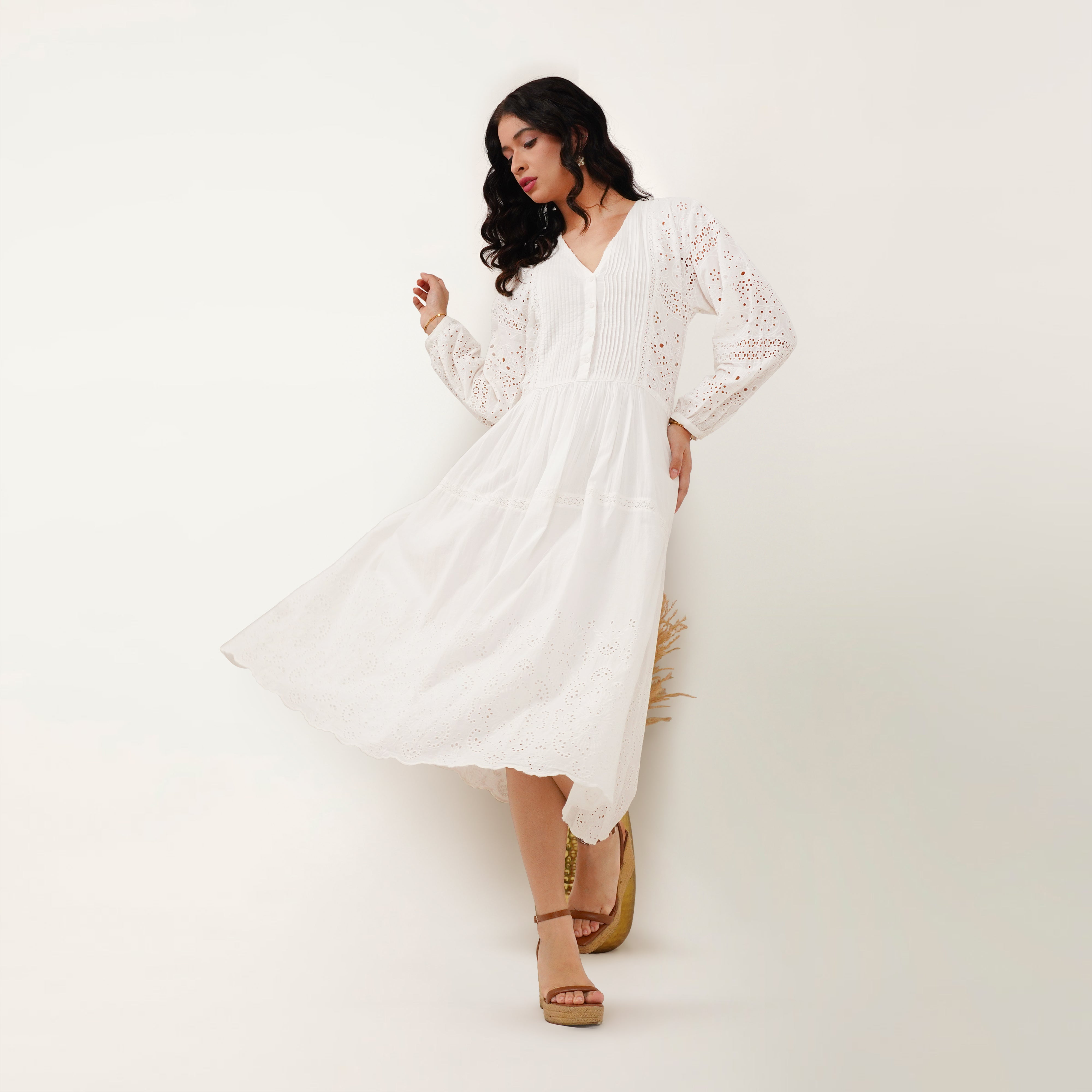 Oversized Midi Dress