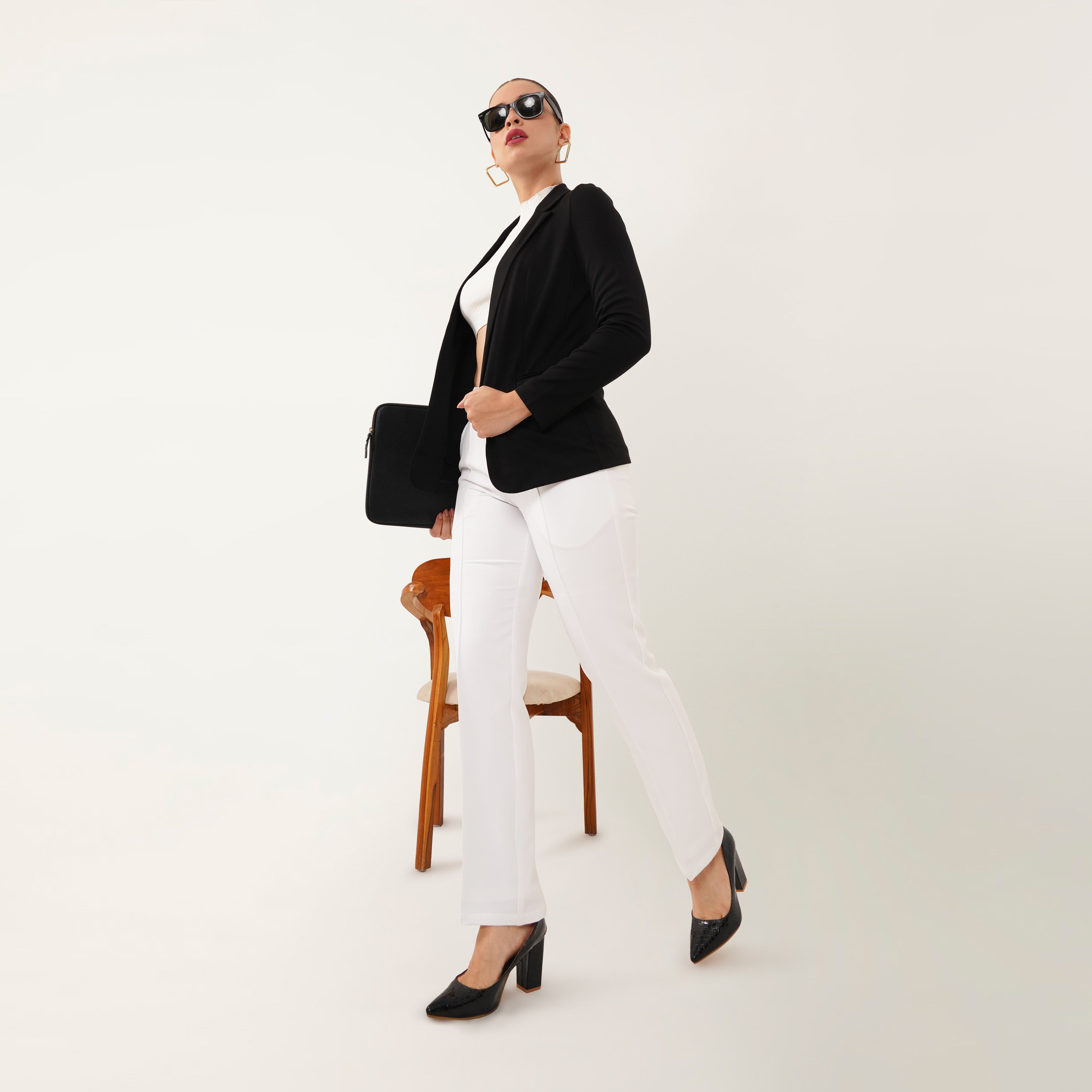 Black Tailored Blazer