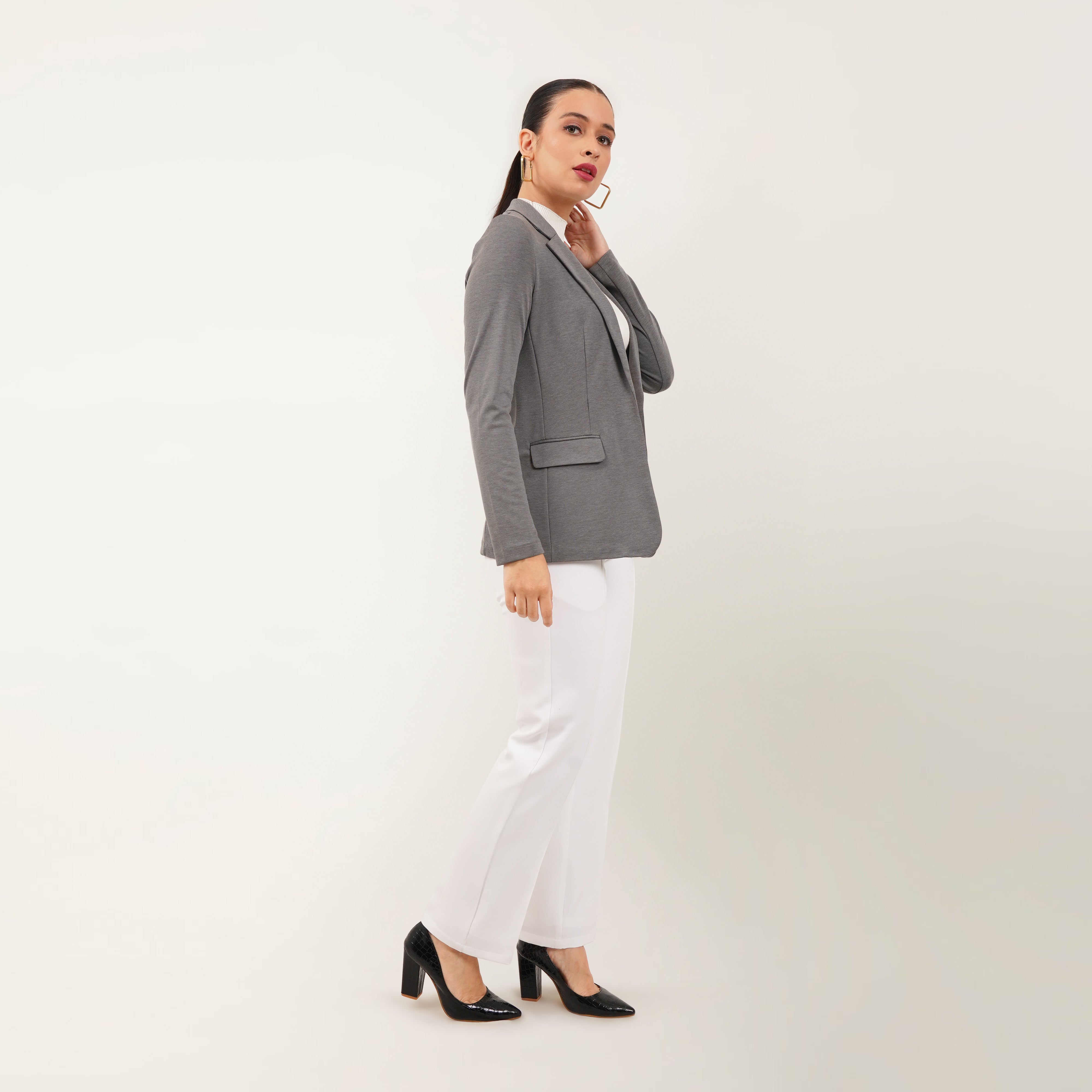 Grey Tailored Blazer