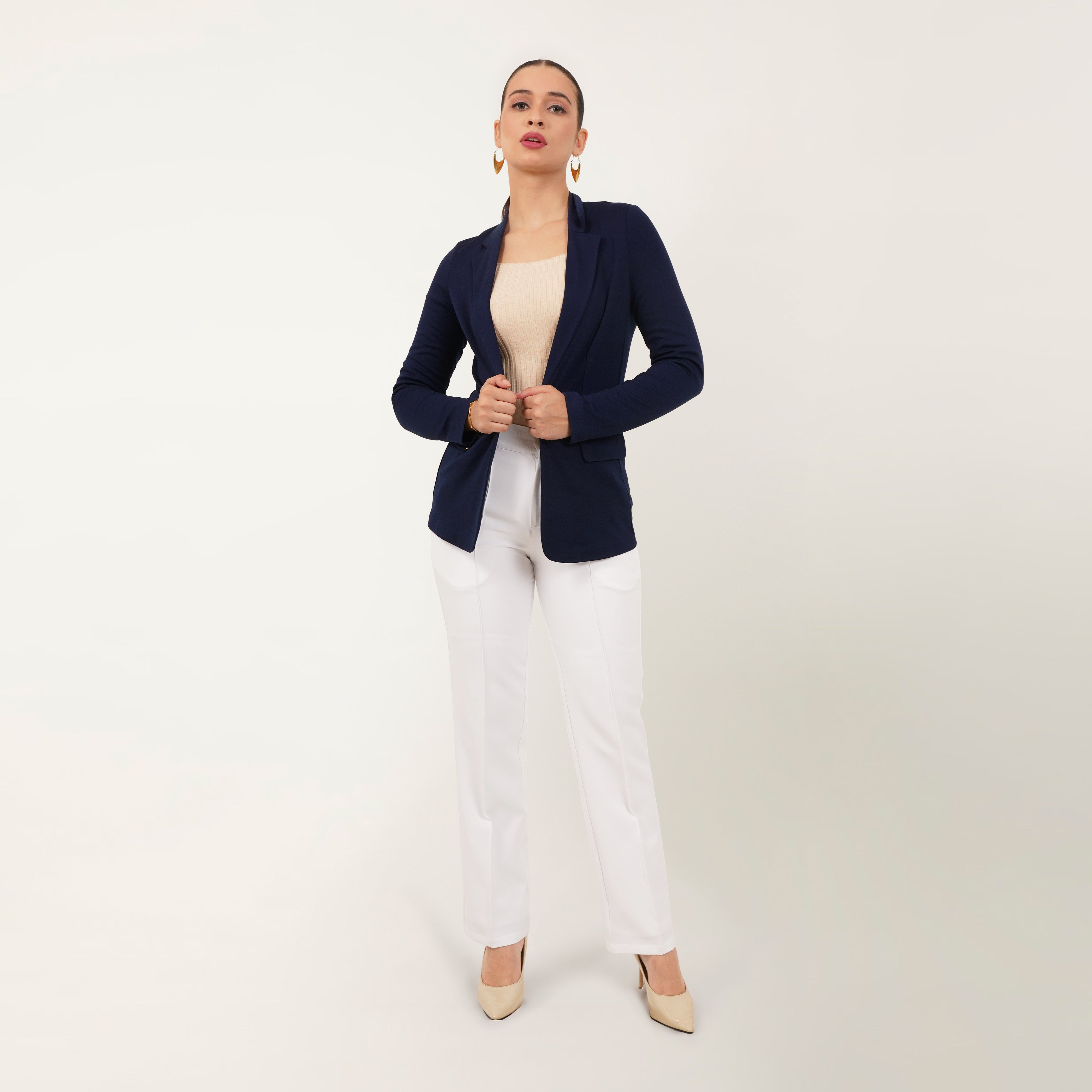 Navy Tailored Blazer