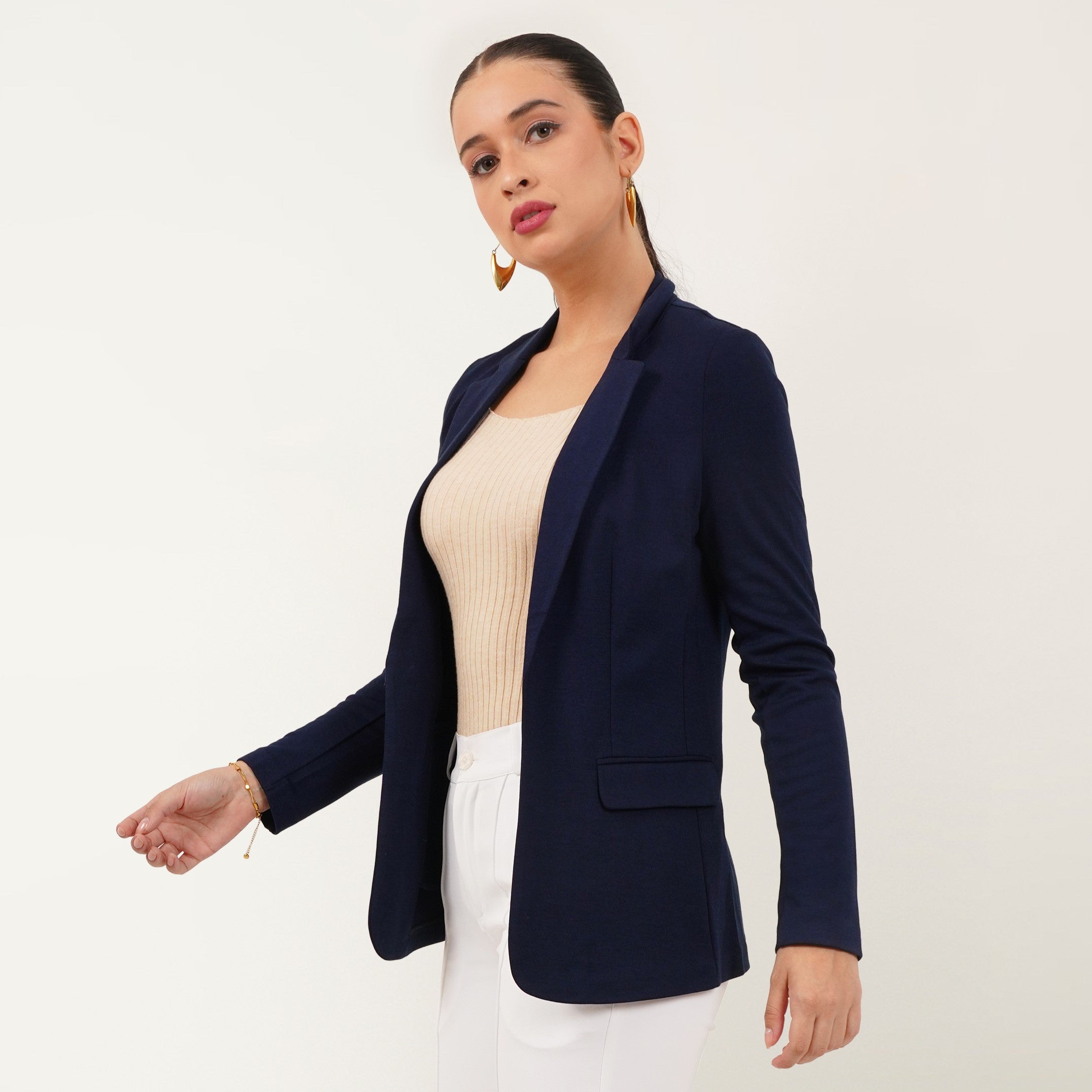 Navy Tailored Blazer