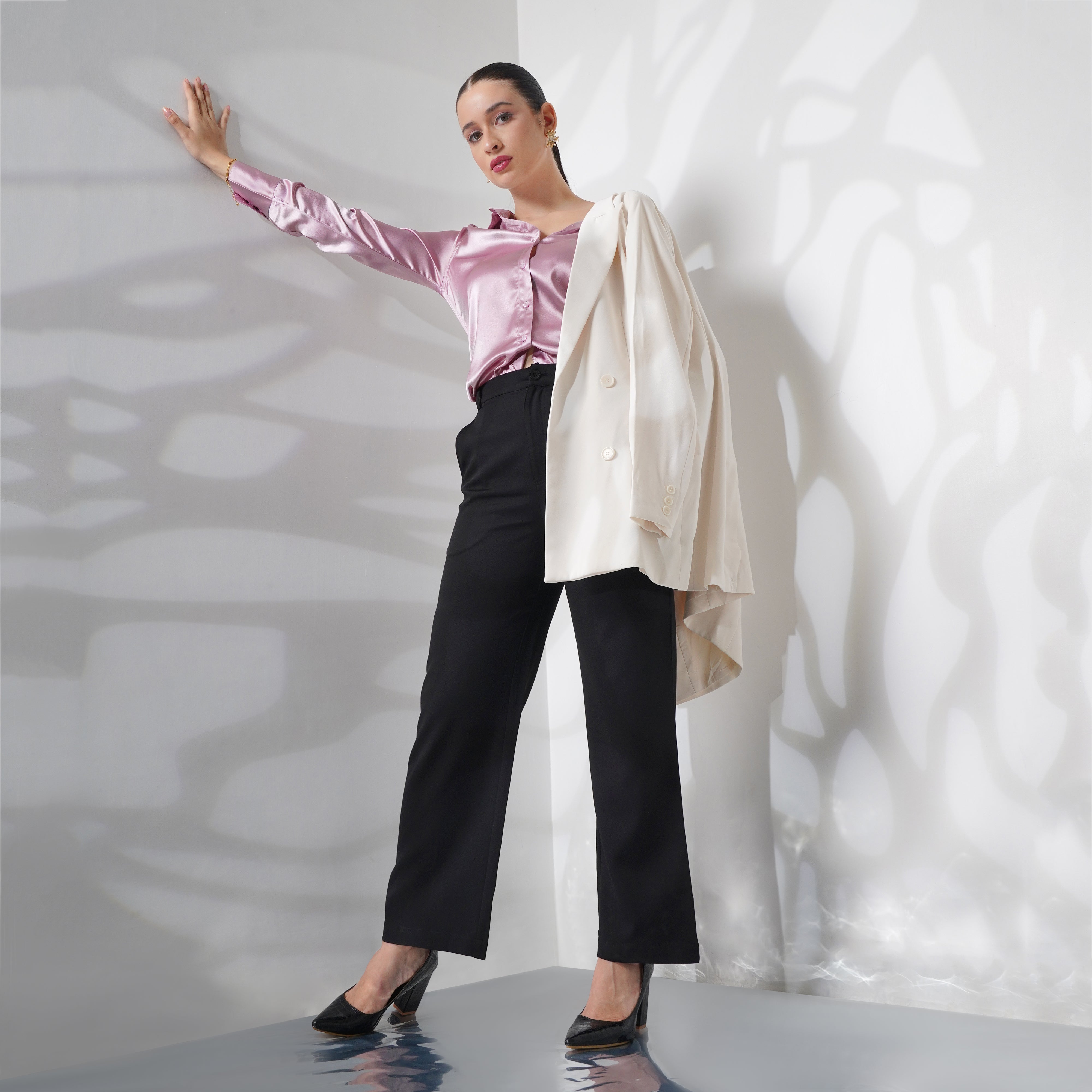 Long Double Breasted Blazer