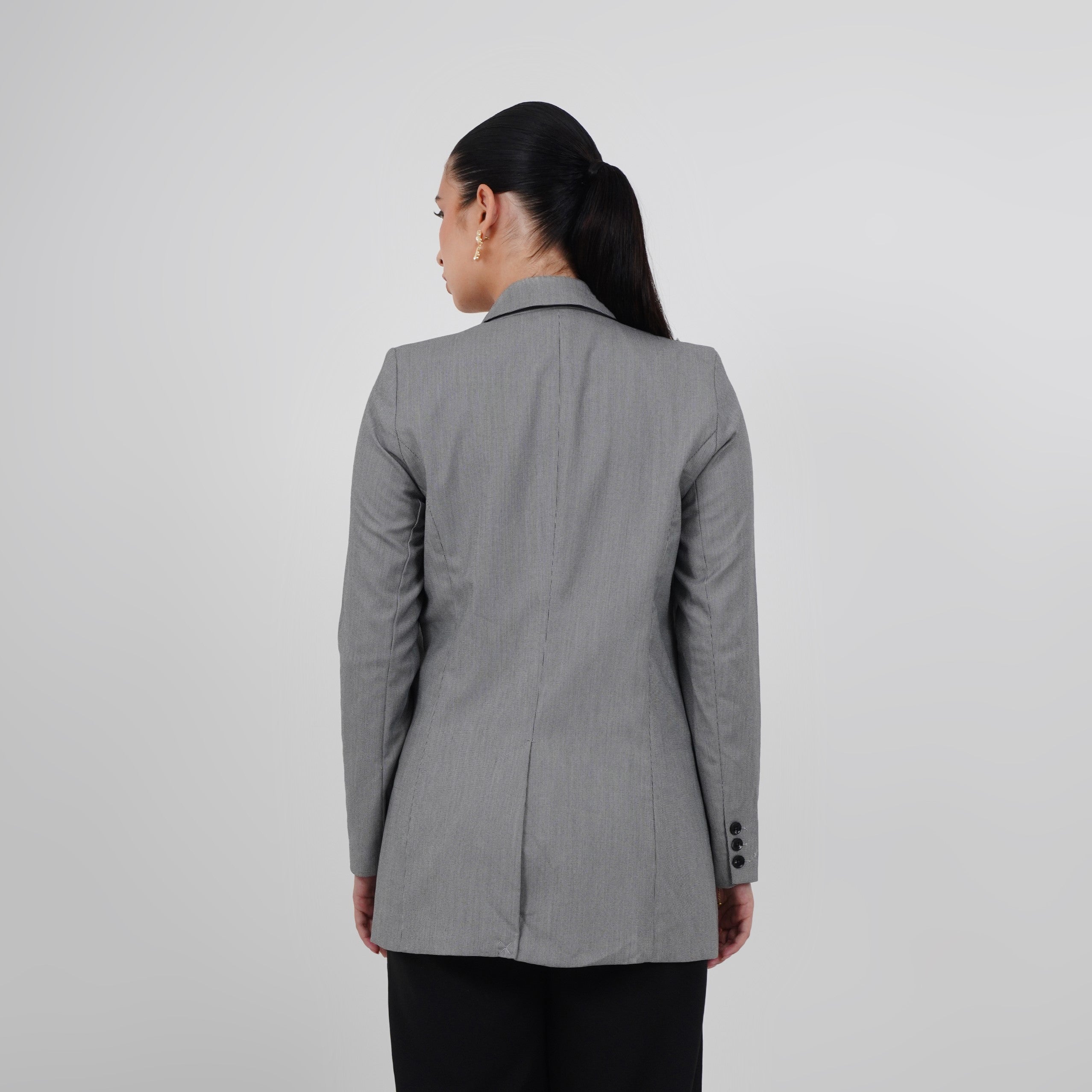 Long Double Breasted Blazer