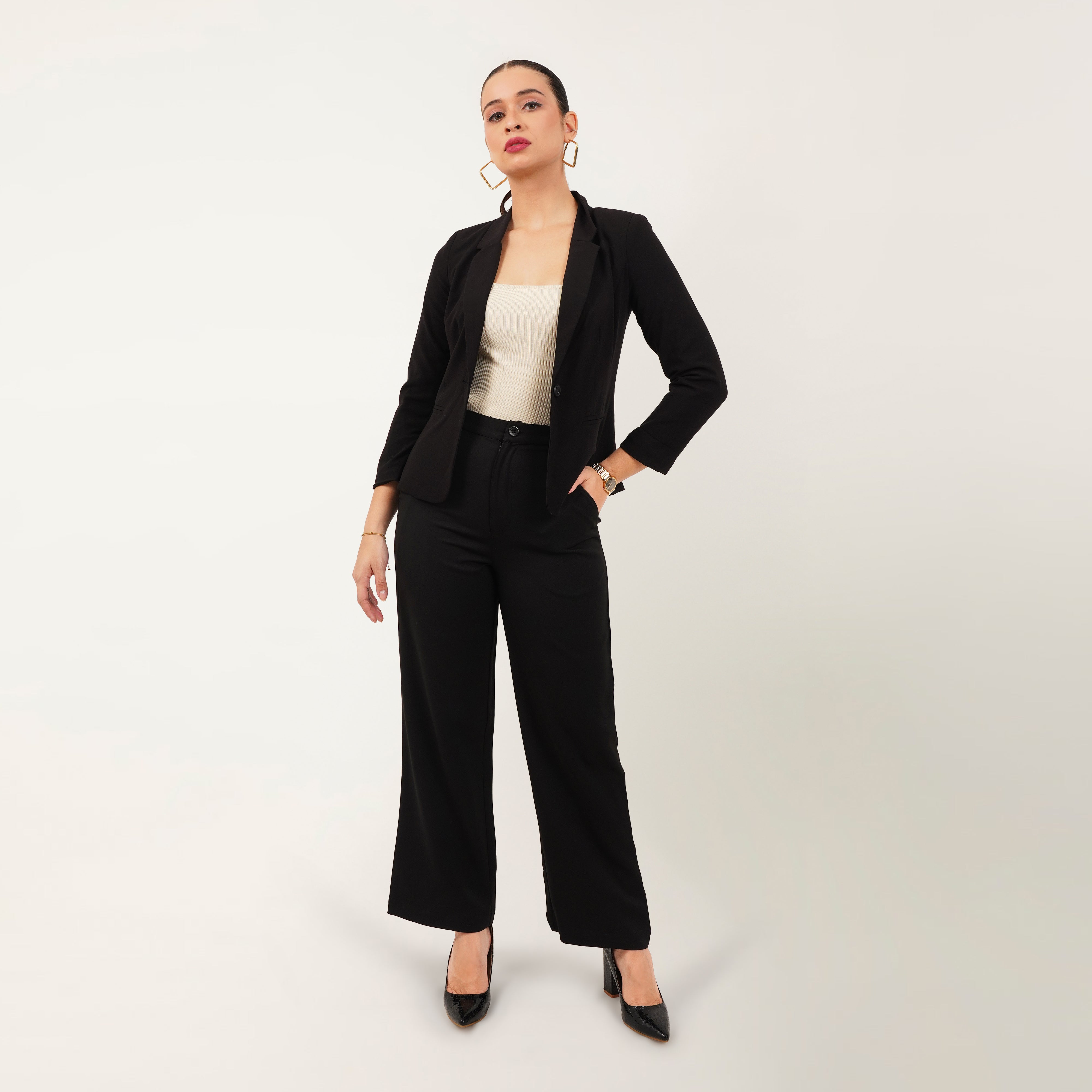 Tailored Short Blazer