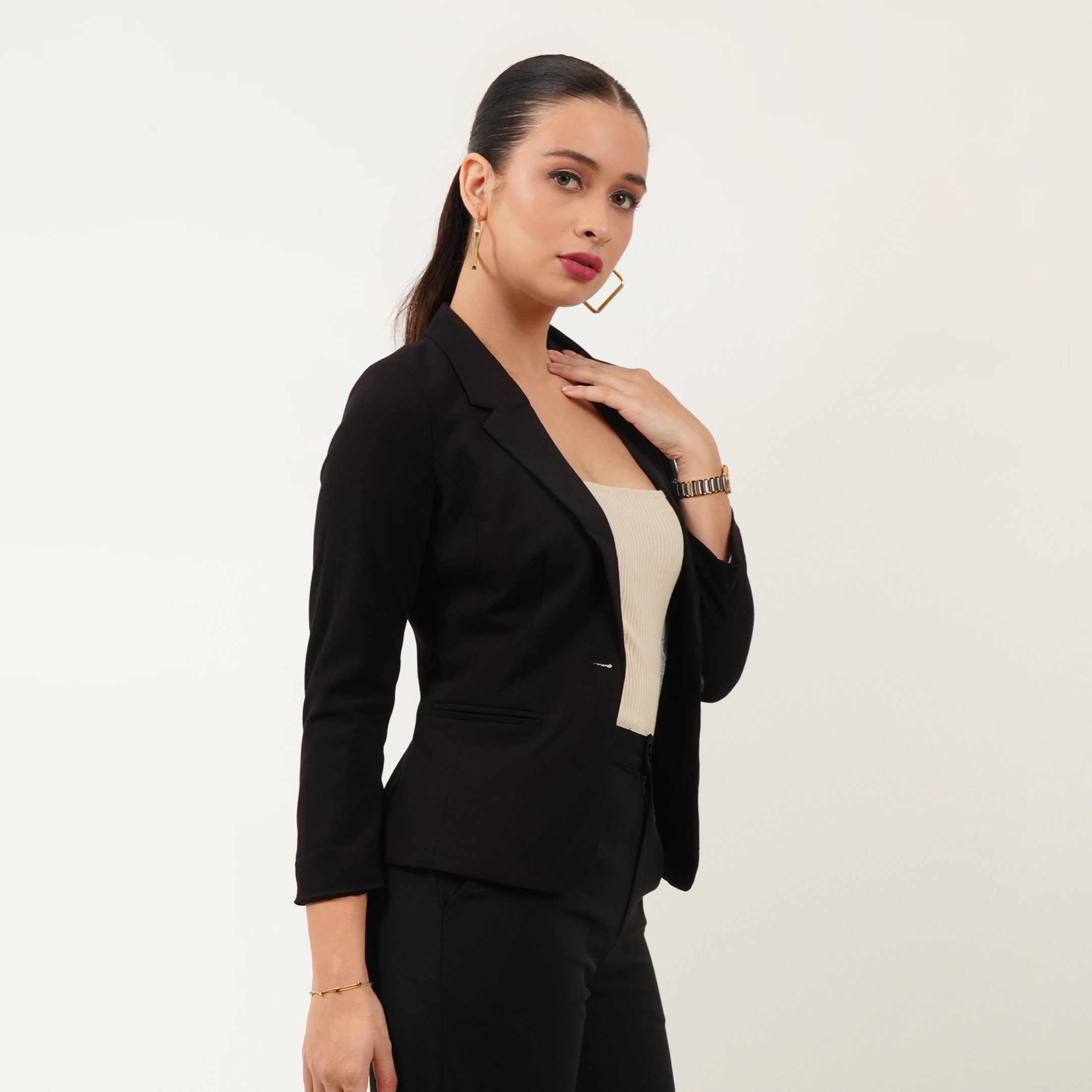 Tailored Short Blazer