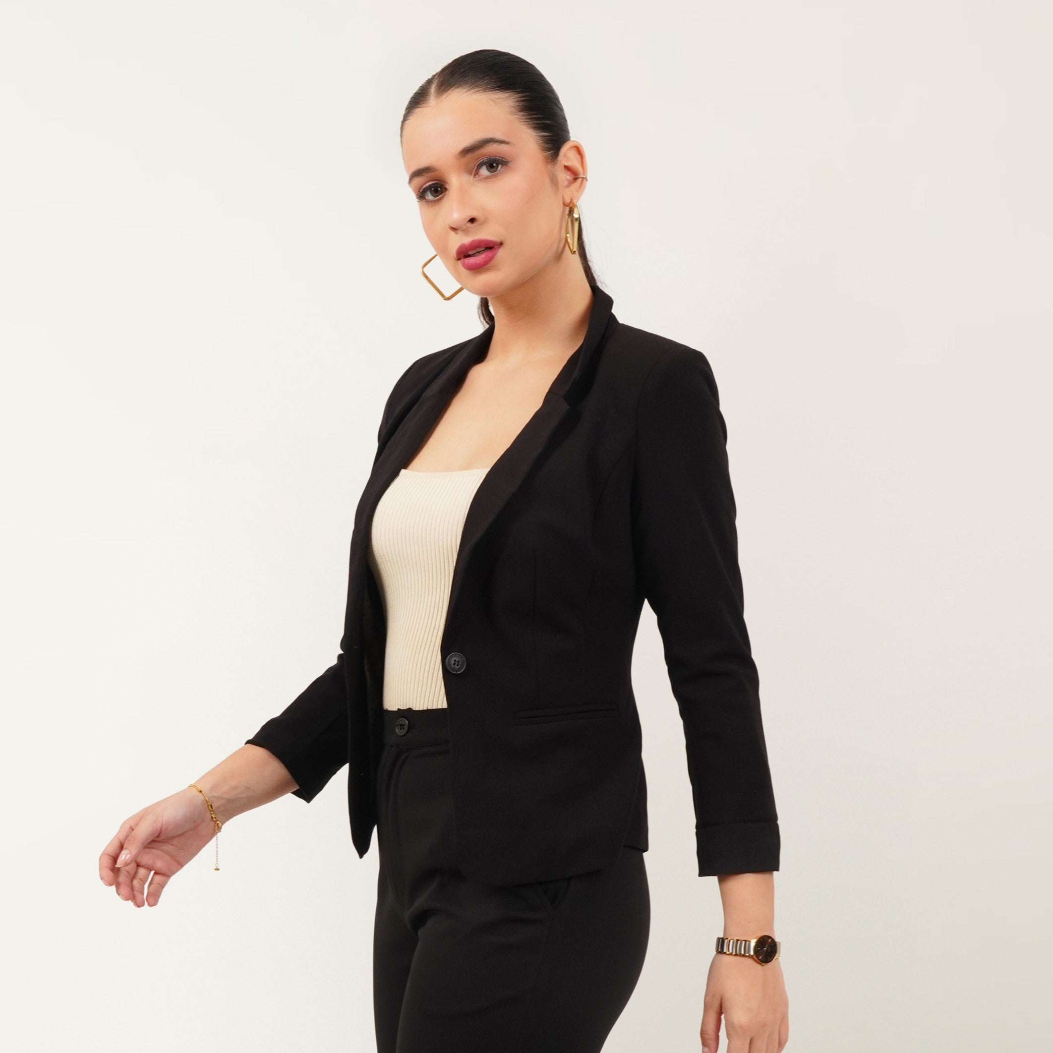 Tailored Short Blazer