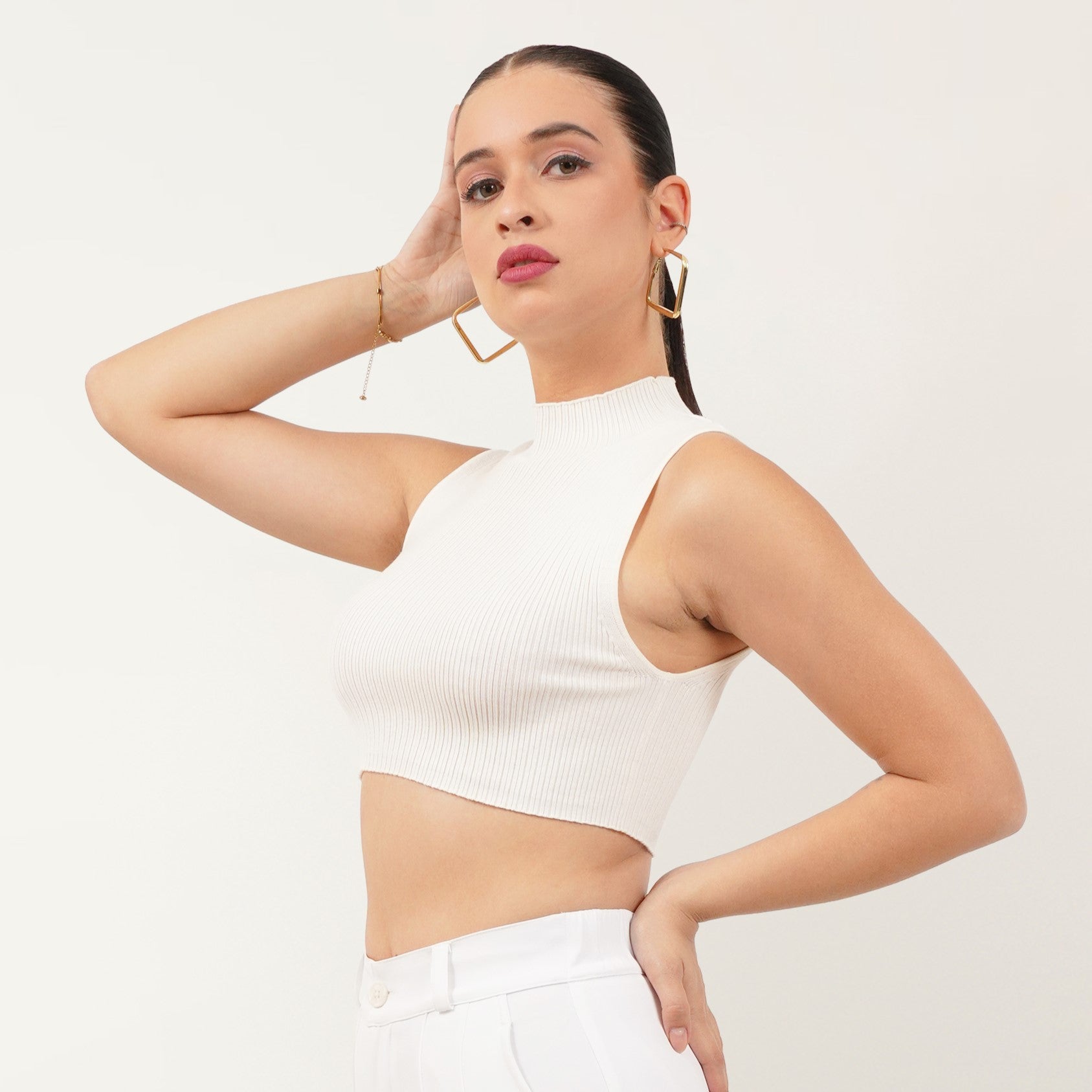 Ribbed Crop Top