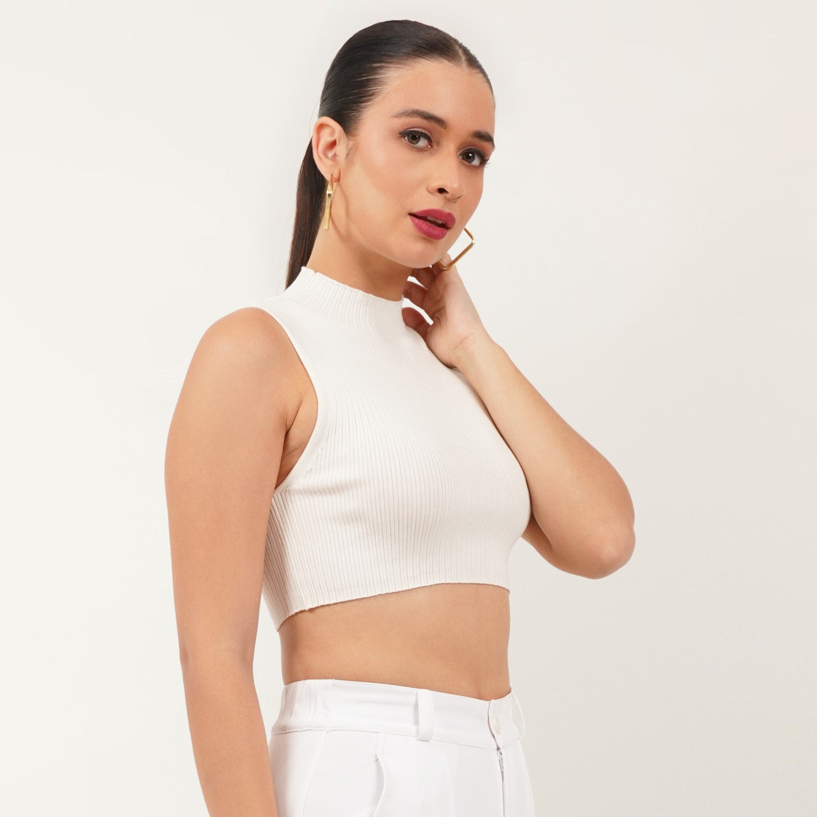 Ribbed Crop Top