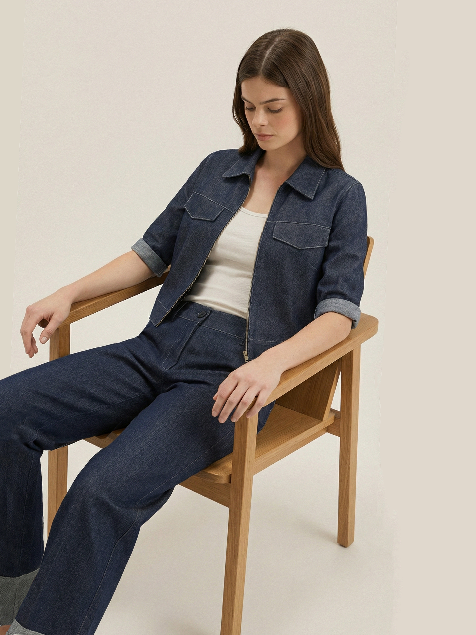 The Denim Co-Ord - Indigo