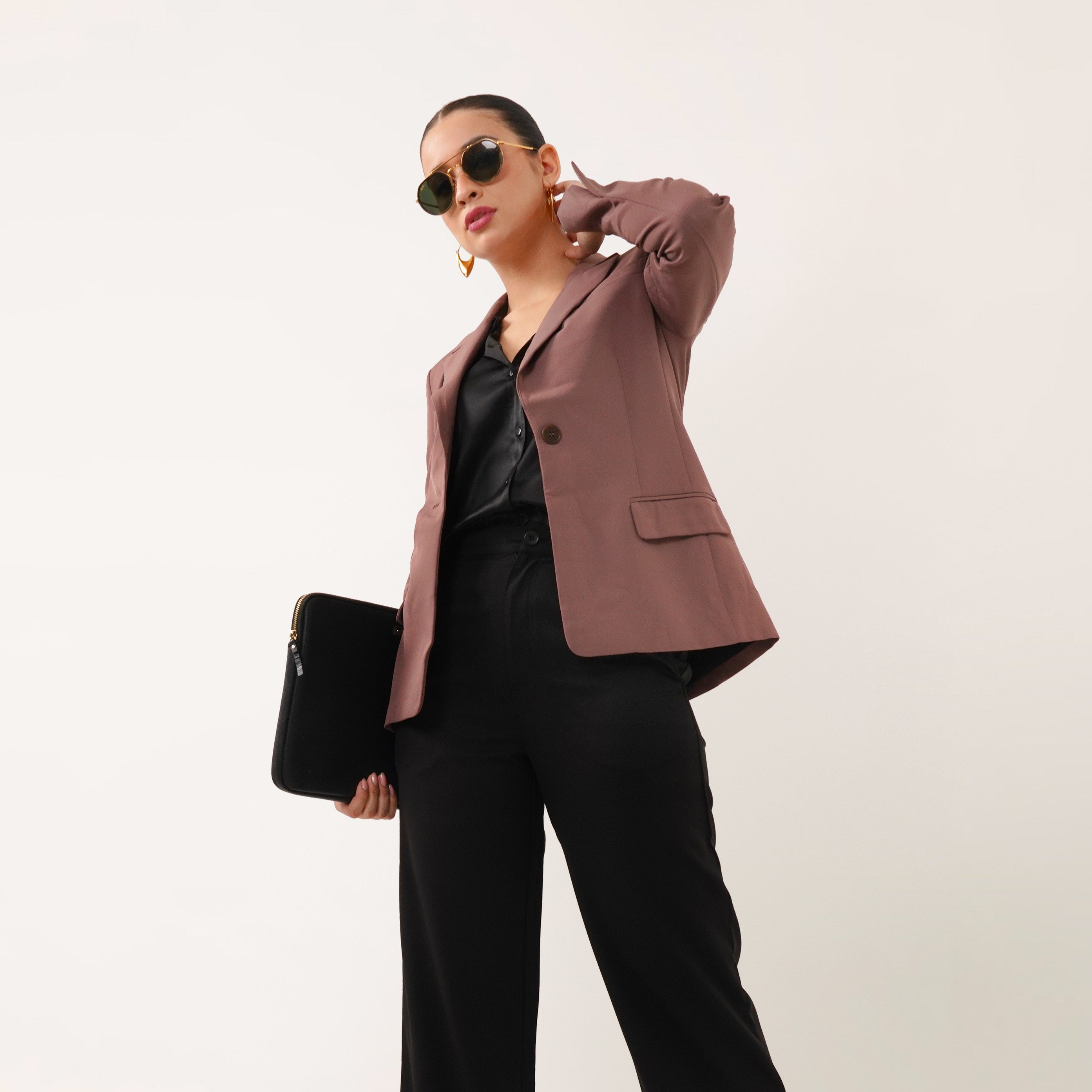 Long Single Breasted Blazer