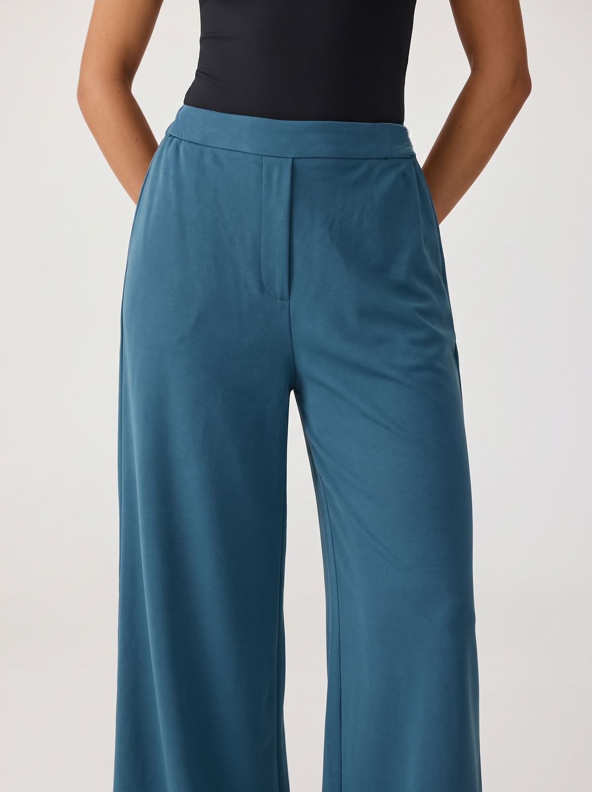 The Wrap Co-Ord - Ocean Blue